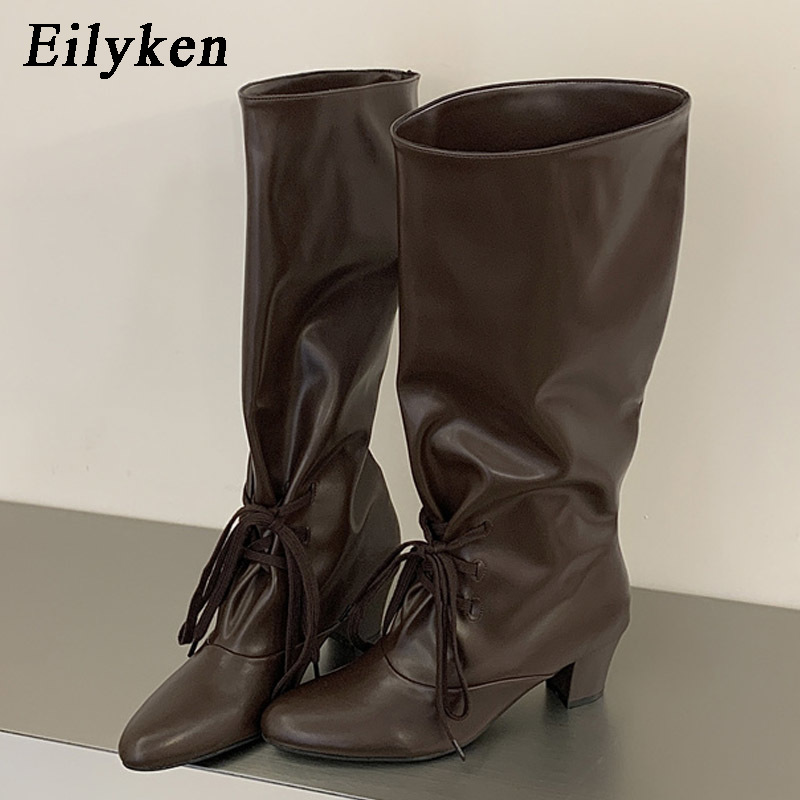 Street Fashion Winter - Eilyken Stivali Invernali da Donna alla