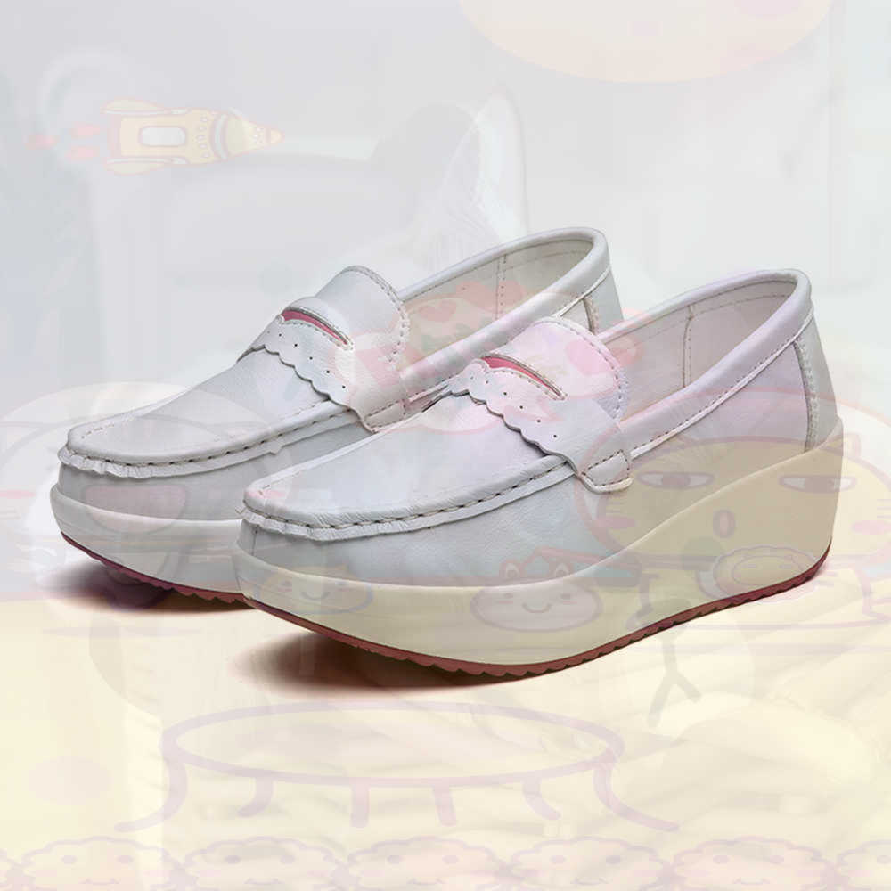 Street Fashion In Vietnam - Plataform Winter Pink Sneakers Tennis Scarpe