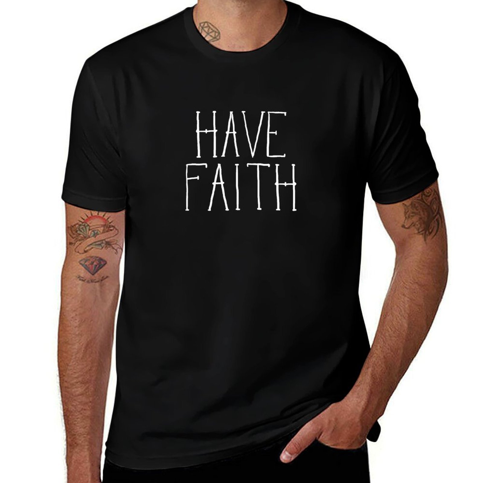 Street Fashion Quotes - T-shirt con citazione cristiana, maglietta casual