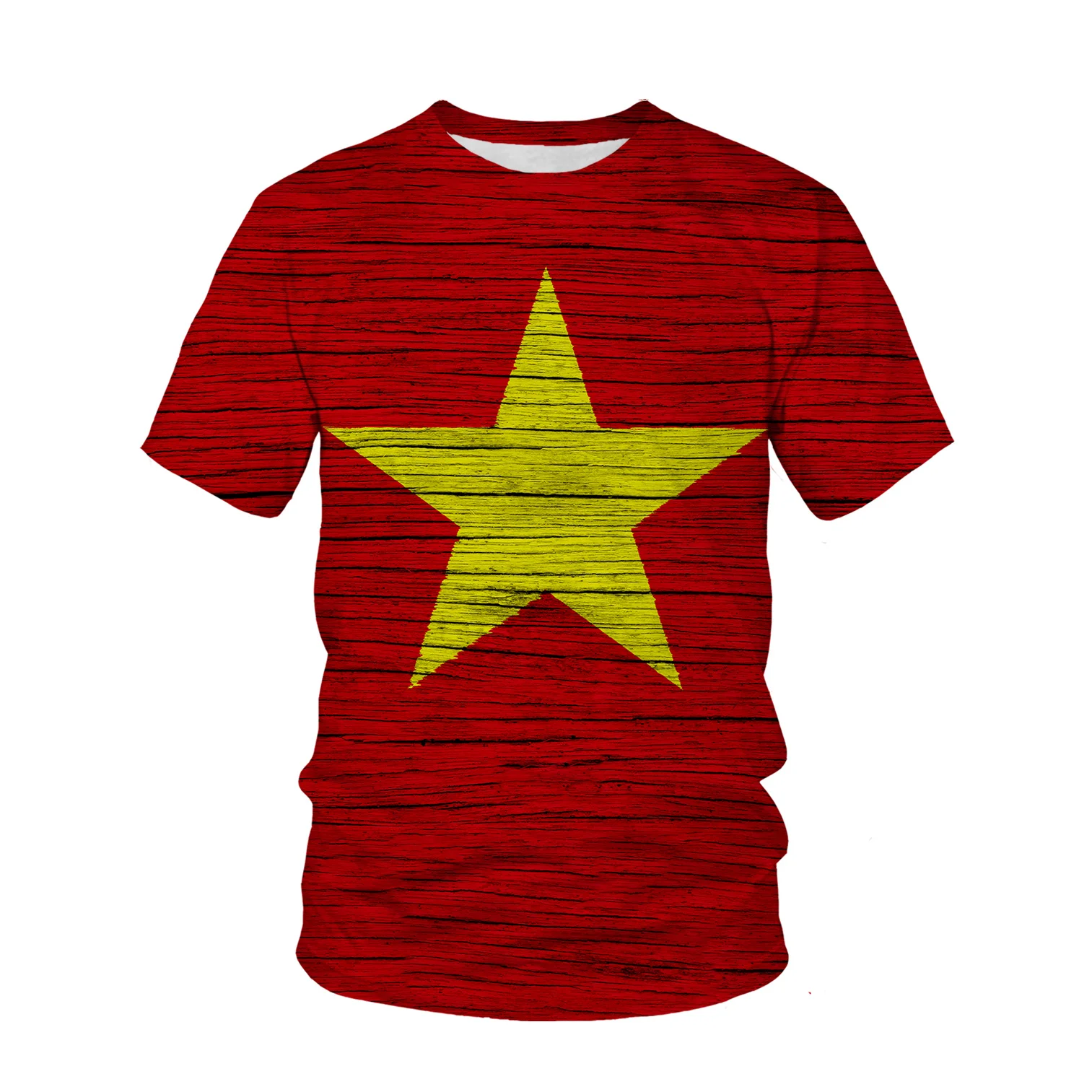 Street Fashion In Vietnam - T-shirt con stampa 3D del motivo