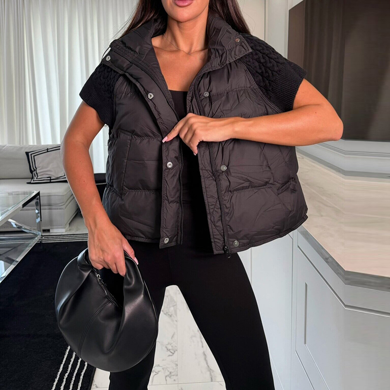 Gilet Imbottito Corto da Donna - Puffer Vest Padded recensione e prezzo