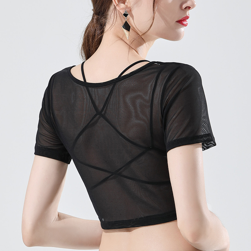 Maglietta estiva da donna a ma - Mesh Top Layering recensione e prezzo