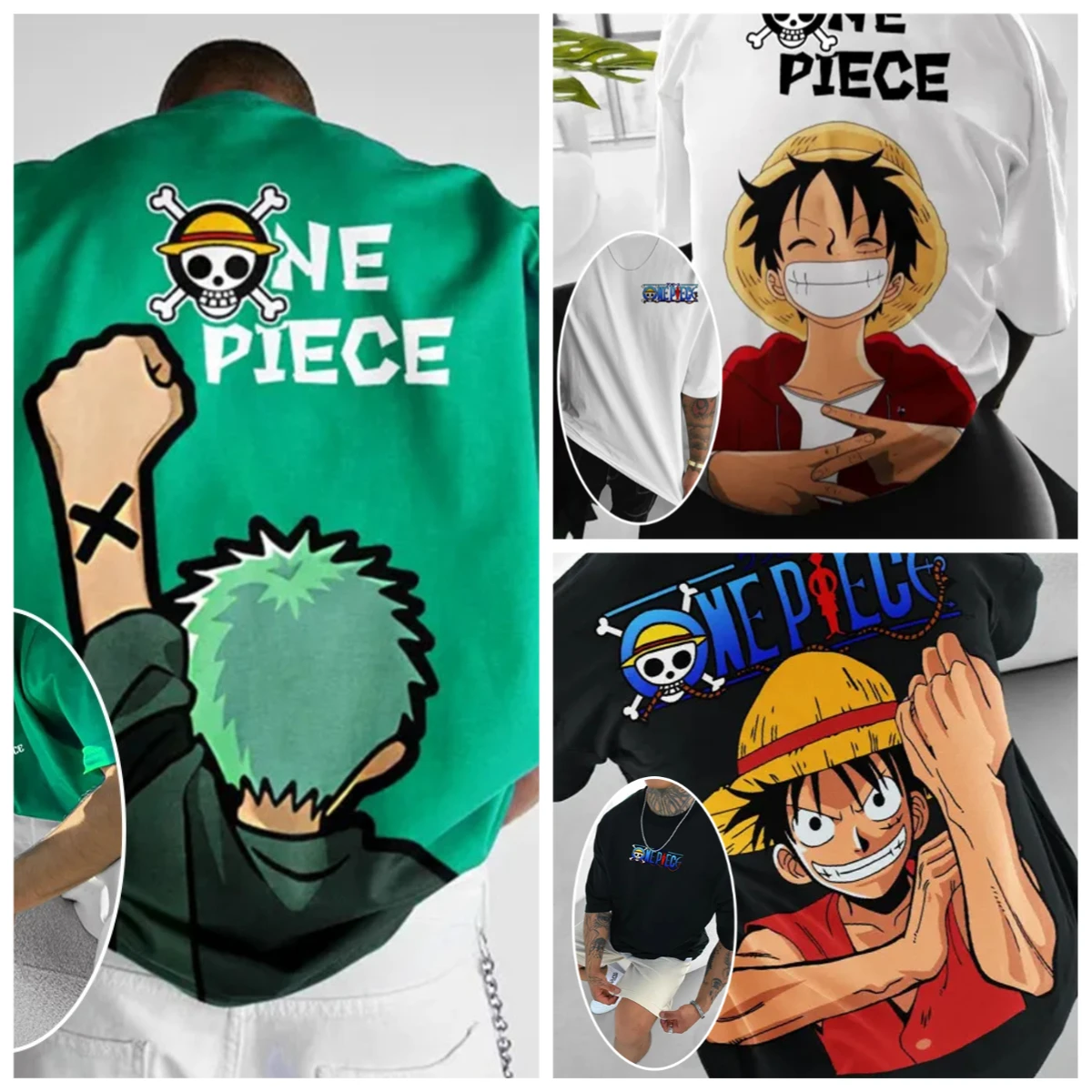 ONE PIECE Rufy Zoro 2025 Tende - Street Fashion Trends 2025 recensione e prezzo