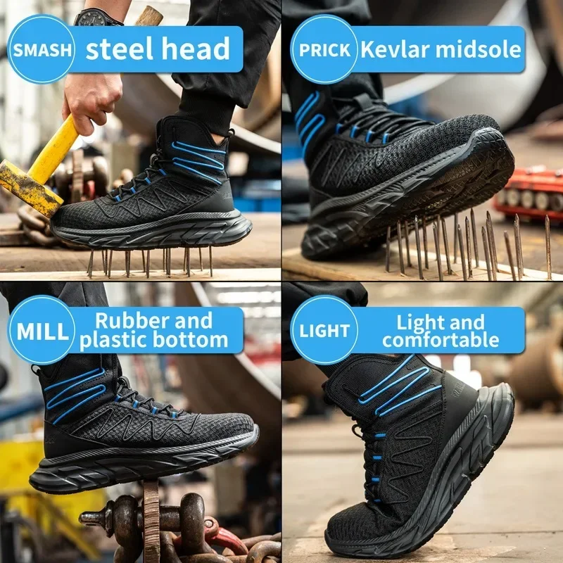 Stivali da Lavoro Antinfortuni - Mesh Top Layering recensione e prezzo