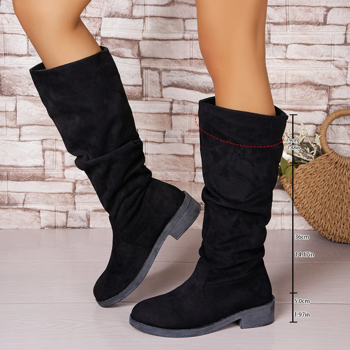 Stivali a pieghe Donna Stivali - Street Fashion Winter recensione e prezzo