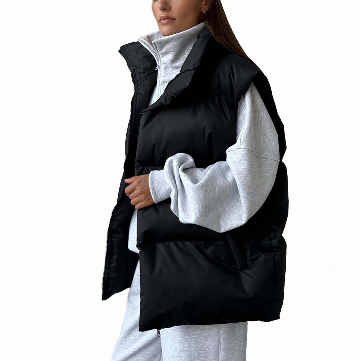 Capispalla da donna Gilet casu - Puffer Vest Padded recensione e prezzo