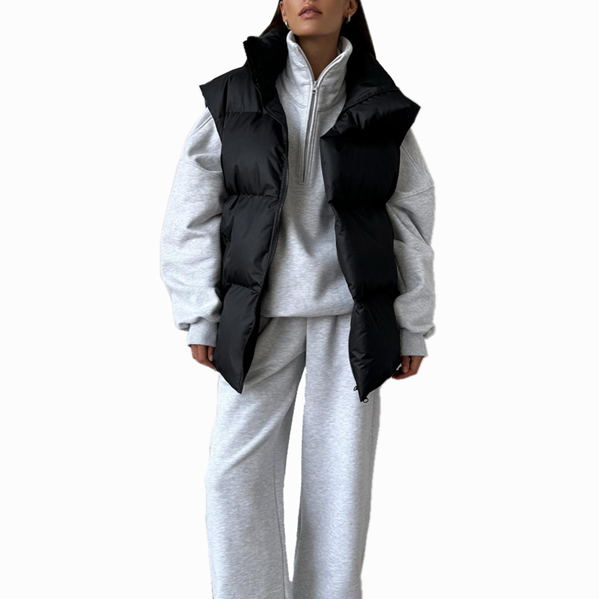 Capispalla da donna Gilet casu - Puffer Vest Padded recensione e prezzo