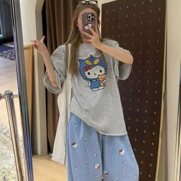 T-shirt stampata Hello Kitty a - Street Fashion Jersey recensione e prezzo