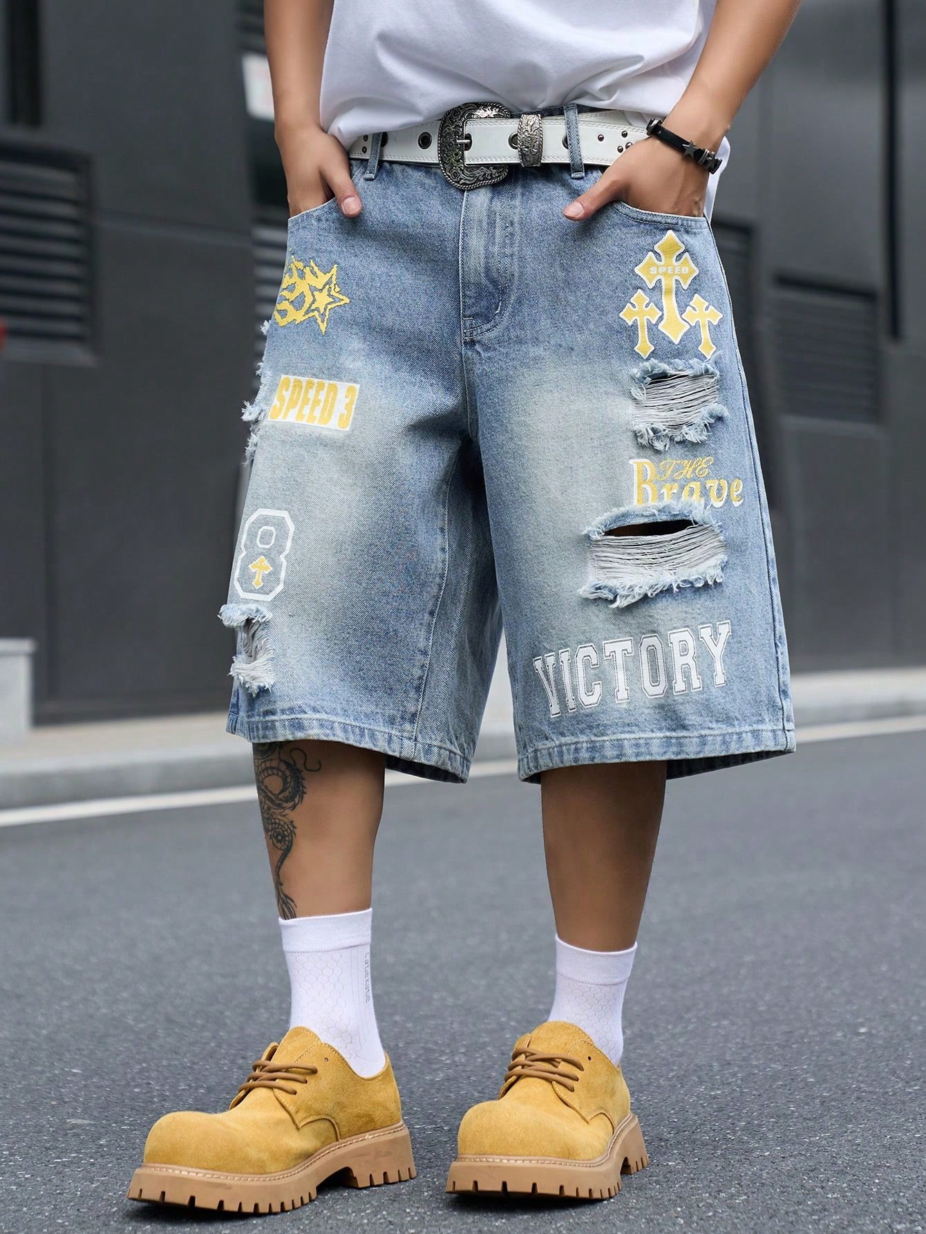 Bermuda in denim da uomo a ves - Street Fashion Jeans recensione e prezzo