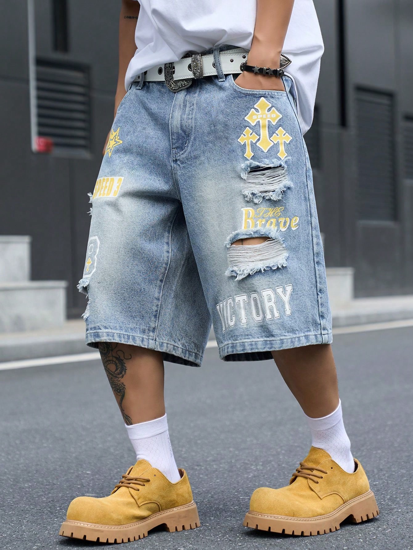 Bermuda in denim da uomo a ves - Street Fashion Jeans recensione e prezzo