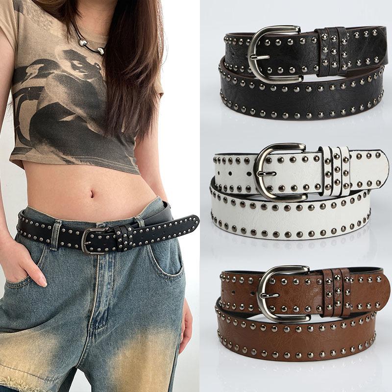 1PC Rivetto Punk Cintura con f - Street Fashion Jeans recensione e prezzo