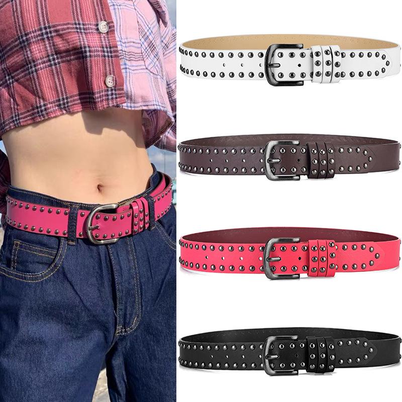 1PC Rivetto Punk Cintura con f - Street Fashion Jeans recensione e prezzo